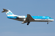 KLM Cityhopper Fokker 70 (PH-KZO) at  Frankfurt am Main, Germany