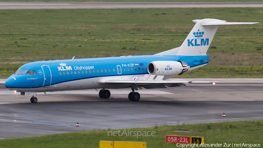 KLM Cityhopper Fokker 70 (PH-KZP) | Photo 413620