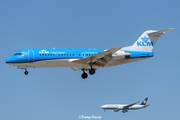 KLM Cityhopper Fokker 70 (PH-KZP) at  Frankfurt am Main, Germany