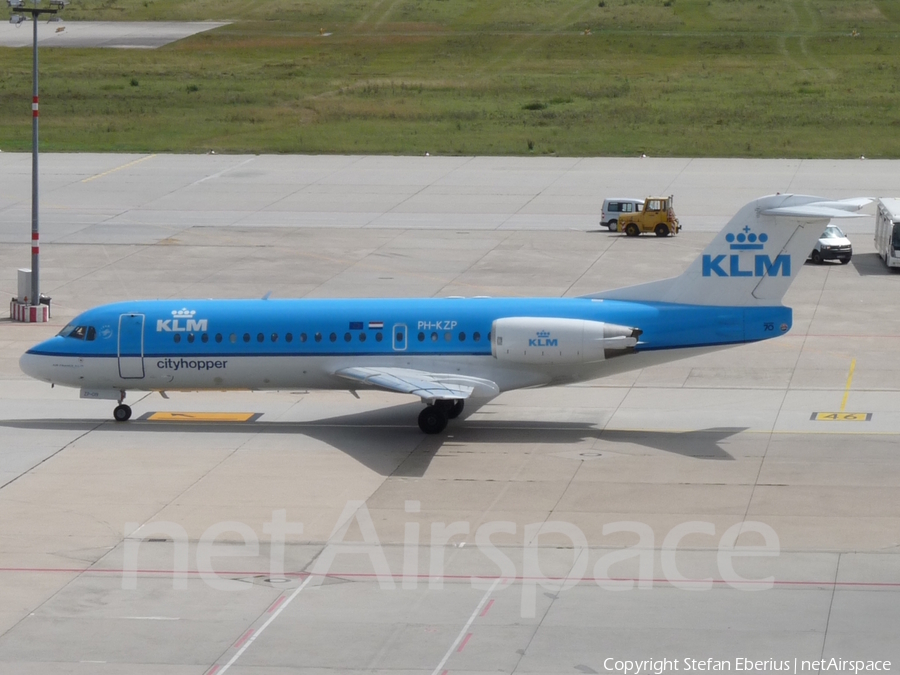 KLM Cityhopper Fokker 70 (PH-KZP) | Photo 661683