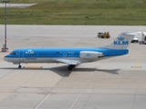 KLM Cityhopper Fokker 70 (PH-KZP) at  Stuttgart, Germany