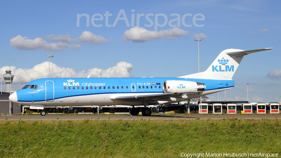 KLM Cityhopper Fokker 70 (PH-KZP) | Photo 121105