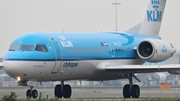 KLM Cityhopper Fokker 70 (PH-KZP) at  Amsterdam - Schiphol, Netherlands