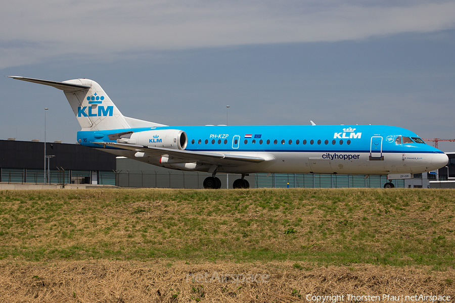 KLM Cityhopper Fokker 70 (PH-KZP) | Photo 61050