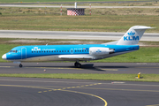 KLM Cityhopper Fokker 70 (PH-KZP) at  Dusseldorf - International, Germany