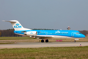 KLM Cityhopper Fokker 70 (PH-KZP) at  Hannover - Langenhagen, Germany