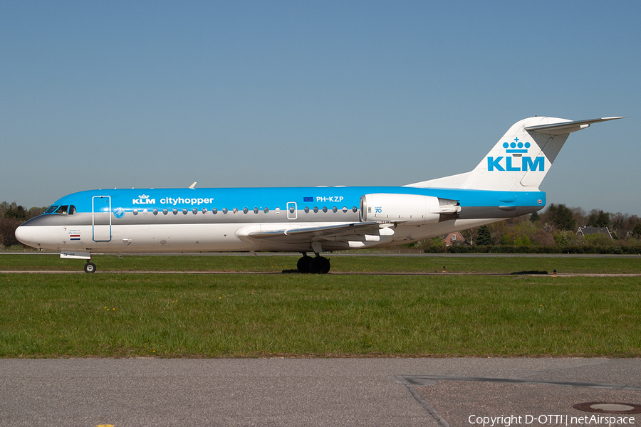 KLM Cityhopper Fokker 70 (PH-KZP) | Photo 300904