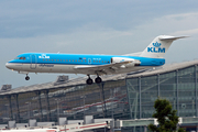 KLM Cityhopper Fokker 70 (PH-KZP) at  London - Heathrow, United Kingdom