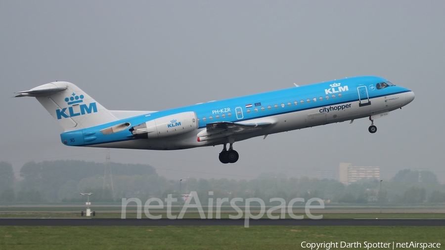 KLM Cityhopper Fokker 70 (PH-KZR) | Photo 216645