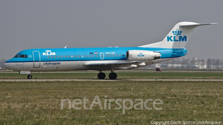 KLM Cityhopper Fokker 70 (PH-KZR) | Photo 228394