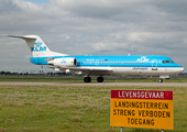 KLM Cityhopper Fokker 70 (PH-KZR) at  Amsterdam - Schiphol, Netherlands