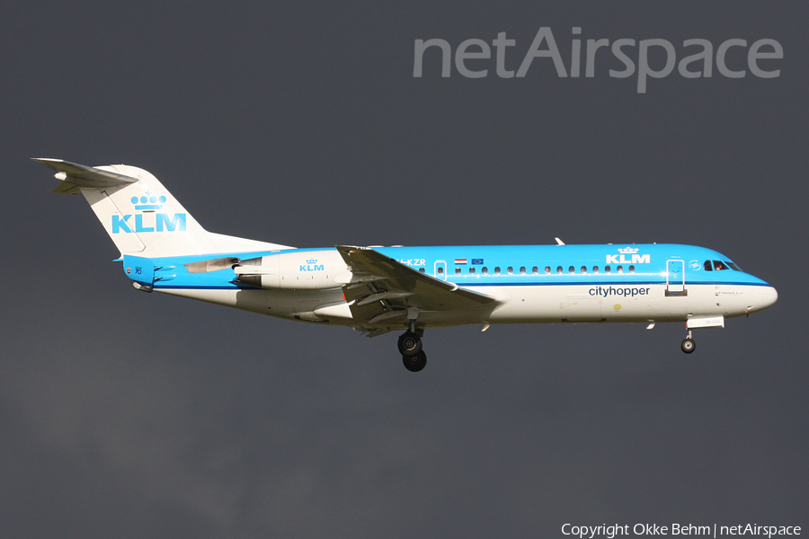 KLM Cityhopper Fokker 70 (PH-KZR) | Photo 84632