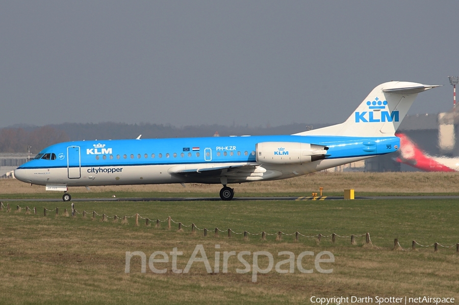 KLM Cityhopper Fokker 70 (PH-KZR) | Photo 205867