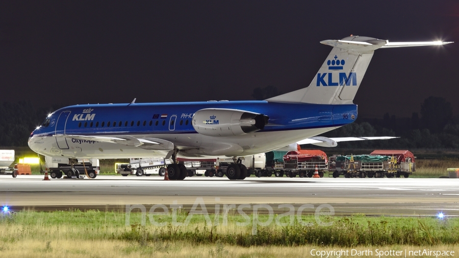 KLM Cityhopper Fokker 70 (PH-KZR) | Photo 230698