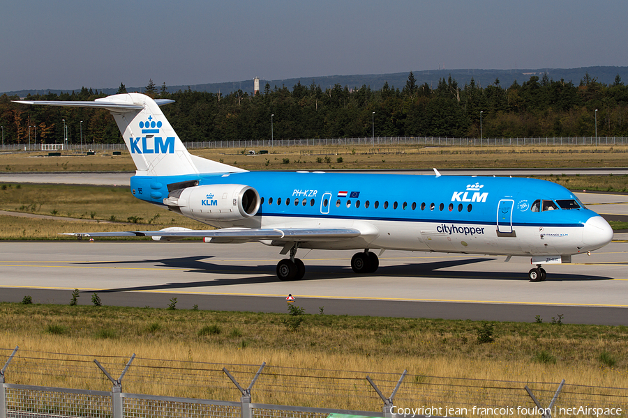 KLM Cityhopper Fokker 70 (PH-KZR) | Photo 91124