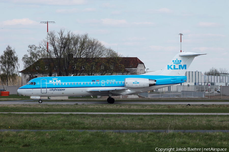 KLM Cityhopper Fokker 70 (PH-KZR) | Photo 138687