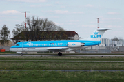 KLM Cityhopper Fokker 70 (PH-KZR) at  Hannover - Langenhagen, Germany