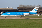 KLM Cityhopper Fokker 70 (PH-KZS) at  Hannover - Langenhagen, Germany