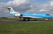 KLM Cityhopper Fokker 70 (PH-KZS) at  Norwich, United Kingdom
