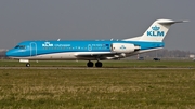 KLM Cityhopper Fokker 70 (PH-KZS) at  Amsterdam - Schiphol, Netherlands