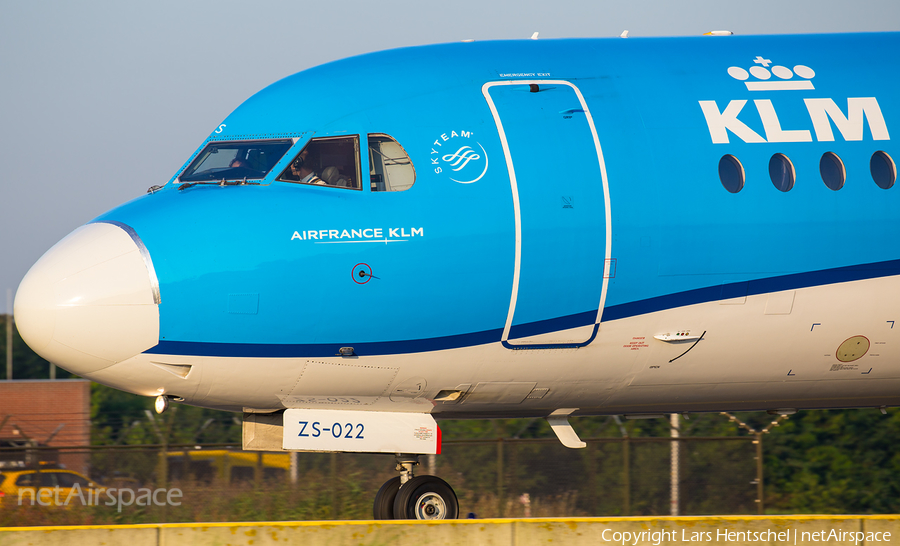 KLM Cityhopper Fokker 70 (PH-KZS) | Photo 299054