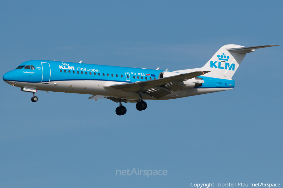 KLM Cityhopper Fokker 70 (PH-KZS) | Photo 82084