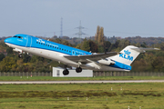 KLM Cityhopper Fokker 70 (PH-KZS) at  Dusseldorf - International, Germany