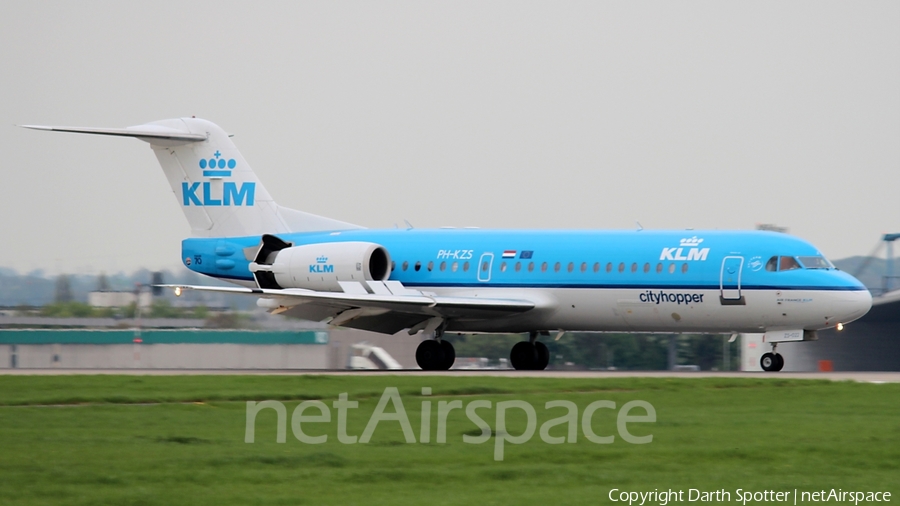 KLM Cityhopper Fokker 70 (PH-KZS) | Photo 209769