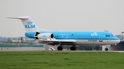 KLM Cityhopper Fokker 70 (PH-KZS) at  Dusseldorf - International, Germany