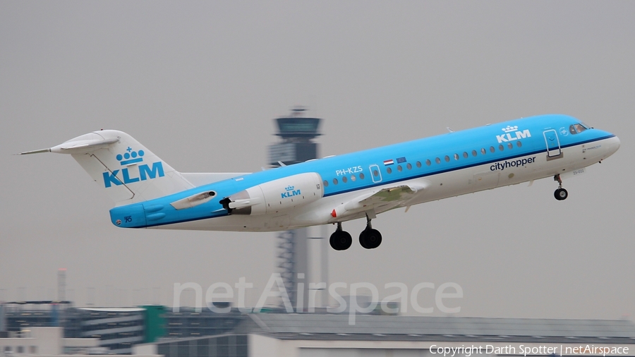 KLM Cityhopper Fokker 70 (PH-KZS) | Photo 209770