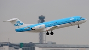 KLM Cityhopper Fokker 70 (PH-KZS) at  Dusseldorf - International, Germany