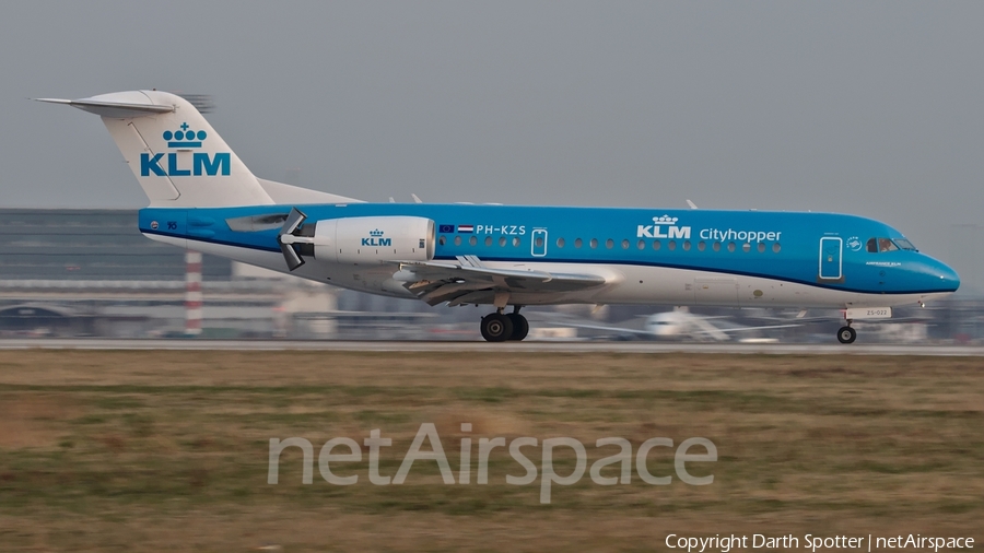 KLM Cityhopper Fokker 70 (PH-KZS) | Photo 227821