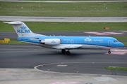 KLM Cityhopper Fokker 70 (PH-KZS) at  Dusseldorf - International, Germany