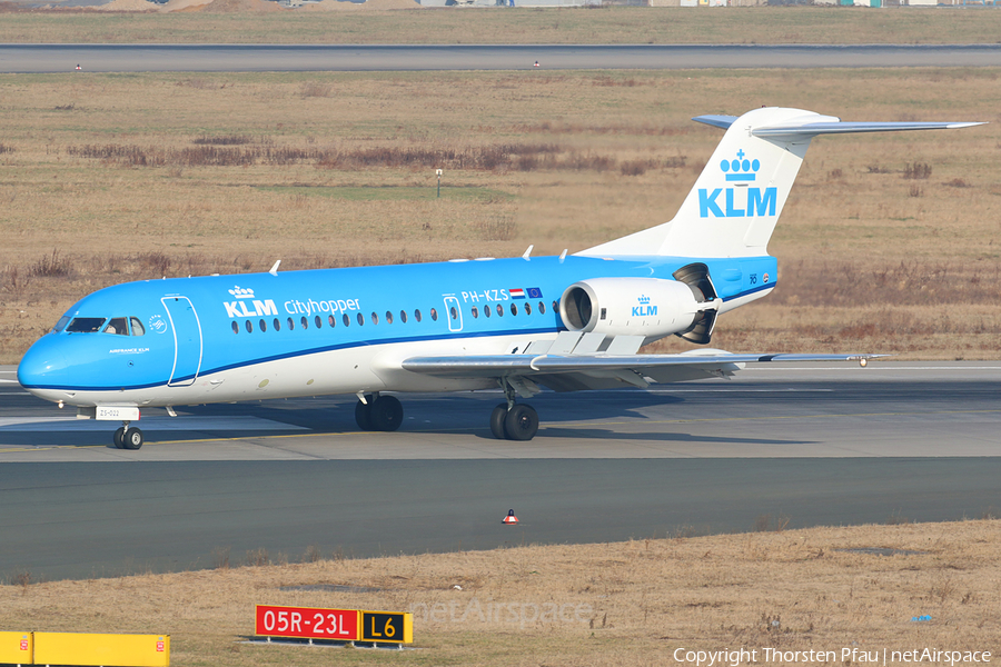 KLM Cityhopper Fokker 70 (PH-KZS) | Photo 68131