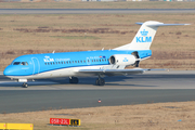 KLM Cityhopper Fokker 70 (PH-KZS) at  Dusseldorf - International, Germany