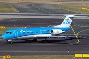 KLM Cityhopper Fokker 70 (PH-KZS) at  Dusseldorf - International, Germany