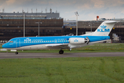 KLM Cityhopper Fokker 70 (PH-KZS) at  Hannover - Langenhagen, Germany