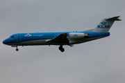 KLM Cityhopper Fokker 70 (PH-KZS) at  Hannover - Langenhagen, Germany