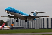 KLM Cityhopper Fokker 70 (PH-KZS) at  Hannover - Langenhagen, Germany