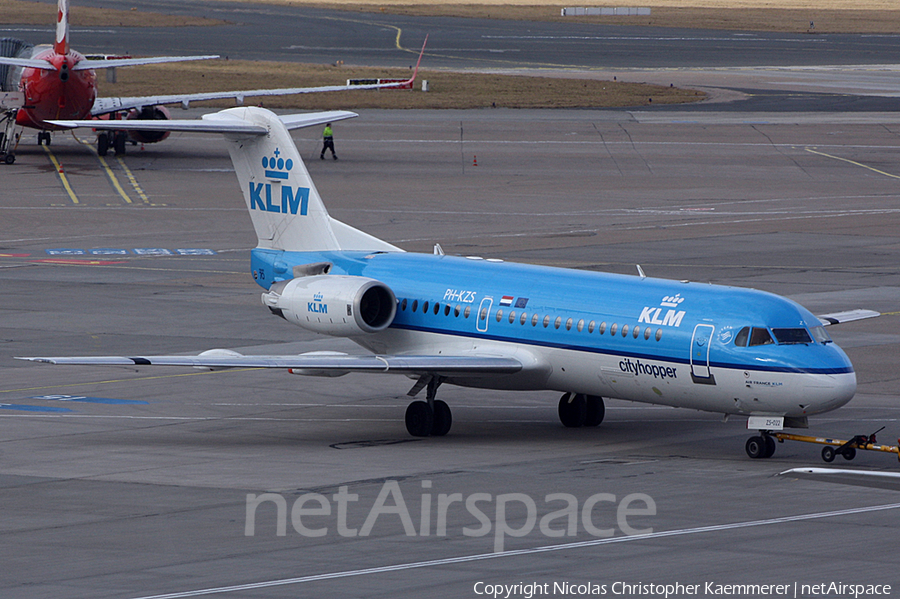 KLM Cityhopper Fokker 70 (PH-KZS) | Photo 3119