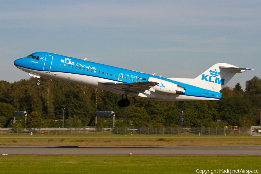 KLM Cityhopper Fokker 70 (PH-KZS) | Photo 87198