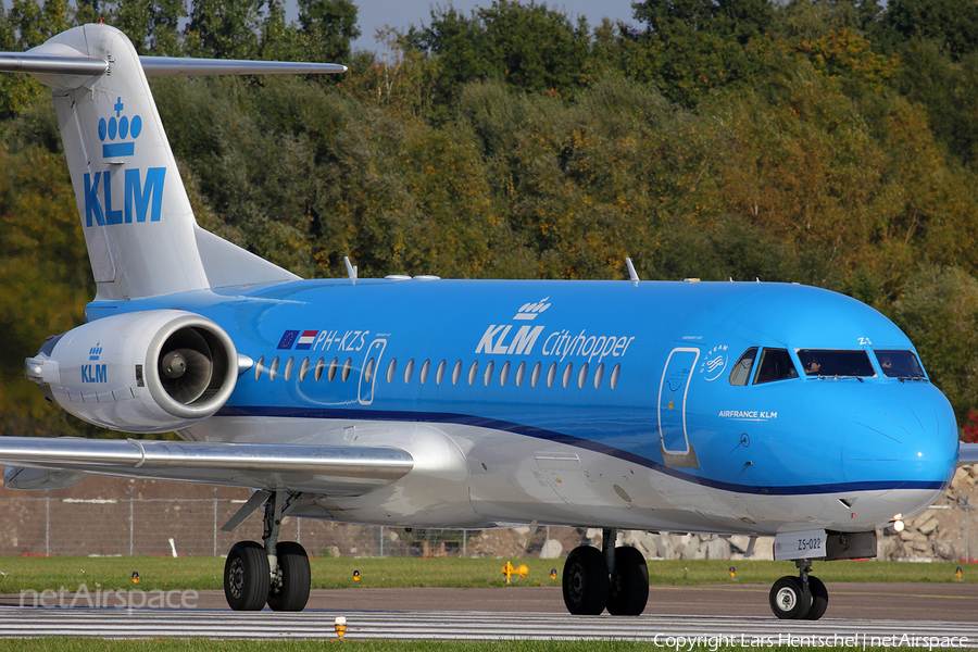 KLM Cityhopper Fokker 70 (PH-KZS) | Photo 88138