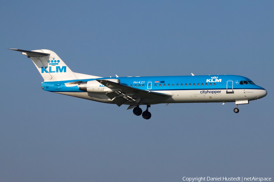 KLM Cityhopper Fokker 70 (PH-KZT) | Photo 543270