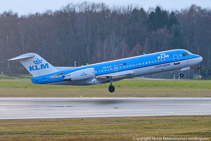 KLM Cityhopper Fokker 70 (PH-KZT) | Photo 556145