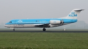 KLM Cityhopper Fokker 70 (PH-KZT) at  Amsterdam - Schiphol, Netherlands