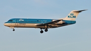 KLM Cityhopper Fokker 70 (PH-KZT) at  Amsterdam - Schiphol, Netherlands