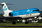 KLM Cityhopper Fokker 70 (PH-KZT) at  Amsterdam - Schiphol, Netherlands