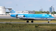 KLM Cityhopper Fokker 70 (PH-KZT) at  Stuttgart, Germany