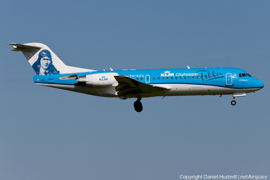 KLM Cityhopper Fokker 70 (PH-KZU) | Photo 453284