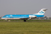 KLM Cityhopper Fokker 70 (PH-KZU) at  Amsterdam - Schiphol, Netherlands